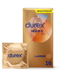 Durex FR Durex Nude XL Sensation Peau contre Peau - 16 préservatifs