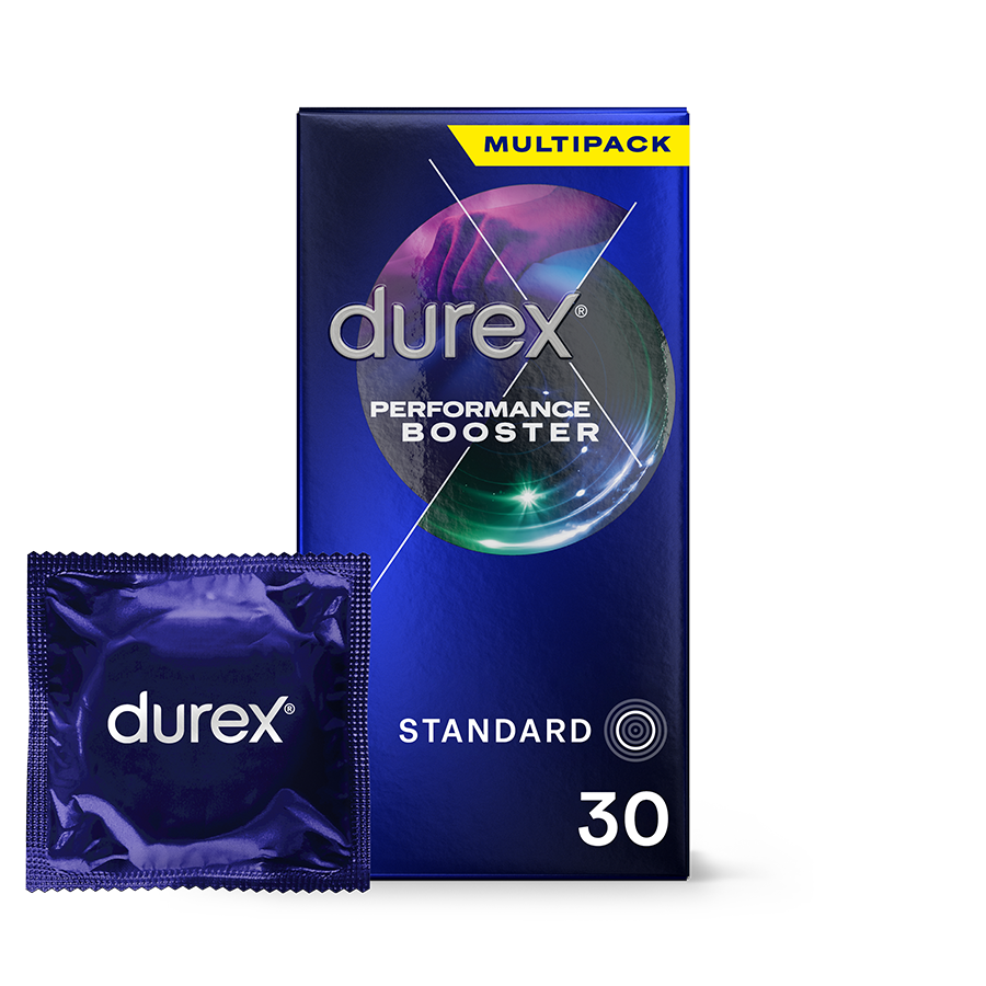Durex FR  Préservatifs à effet retardant Performance Booster Durex x30