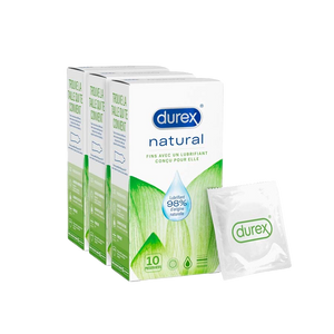 Durex FR Bundles Préservatif Natural - 30 préservatifs