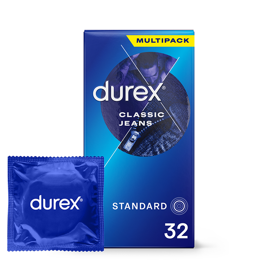 Durex FR Bundles Durex Classic Jeans - 32 Préservatifs
