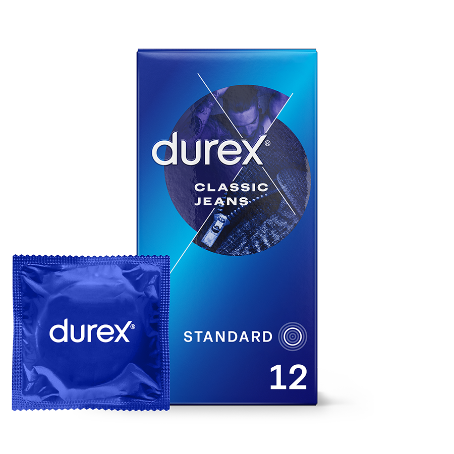 Durex FR Condoms Préservatifs Durex Classic Jeans