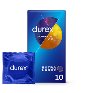 Durex FR Condoms 10 Préservatifs Durex Comfort XXL