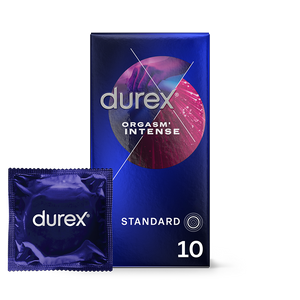 Durex FR Condoms 10 Préservatifs Durex Orgasm'Intense