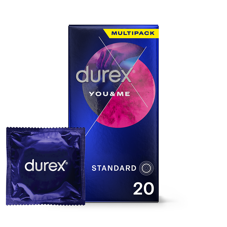 Durex FR  Préservatifs You & Me Durex x20