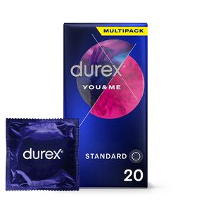 Durex FR  Préservatifs You & Me Durex x20