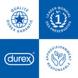 Durex FR Condoms Durex Nude Extra Lubrification - Sensation Peau contre Peau - 16 préservatifs