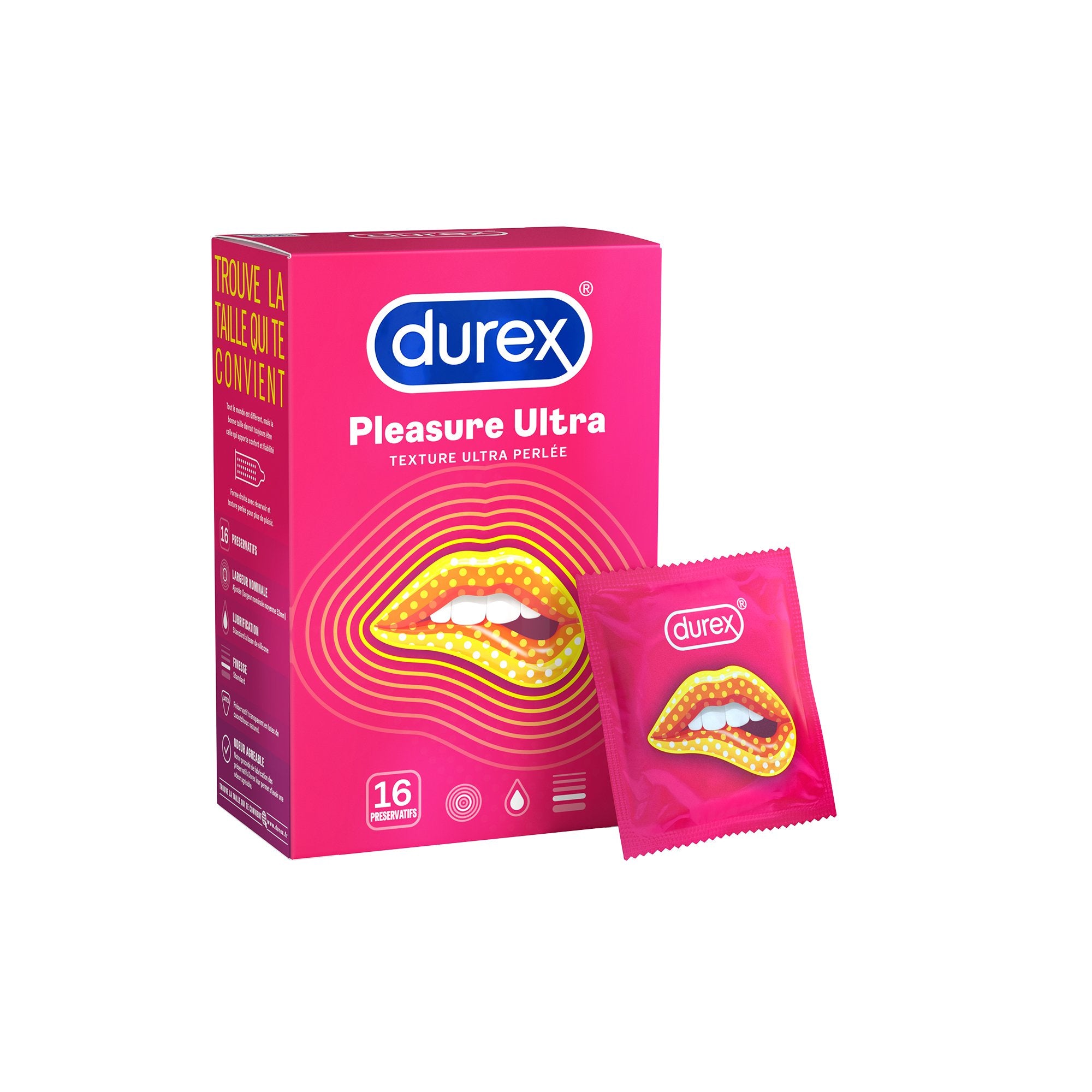 Durex FR Condoms Durex Pleasure Ultra  - 16 préservatifs