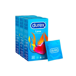 Durex FR Bundles Préservatifs faciles à mettre Love Durex x30